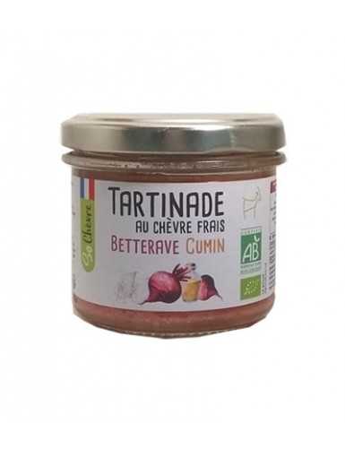 Tartinade au chèvre frais Betterave cumin So Chèvre Bio